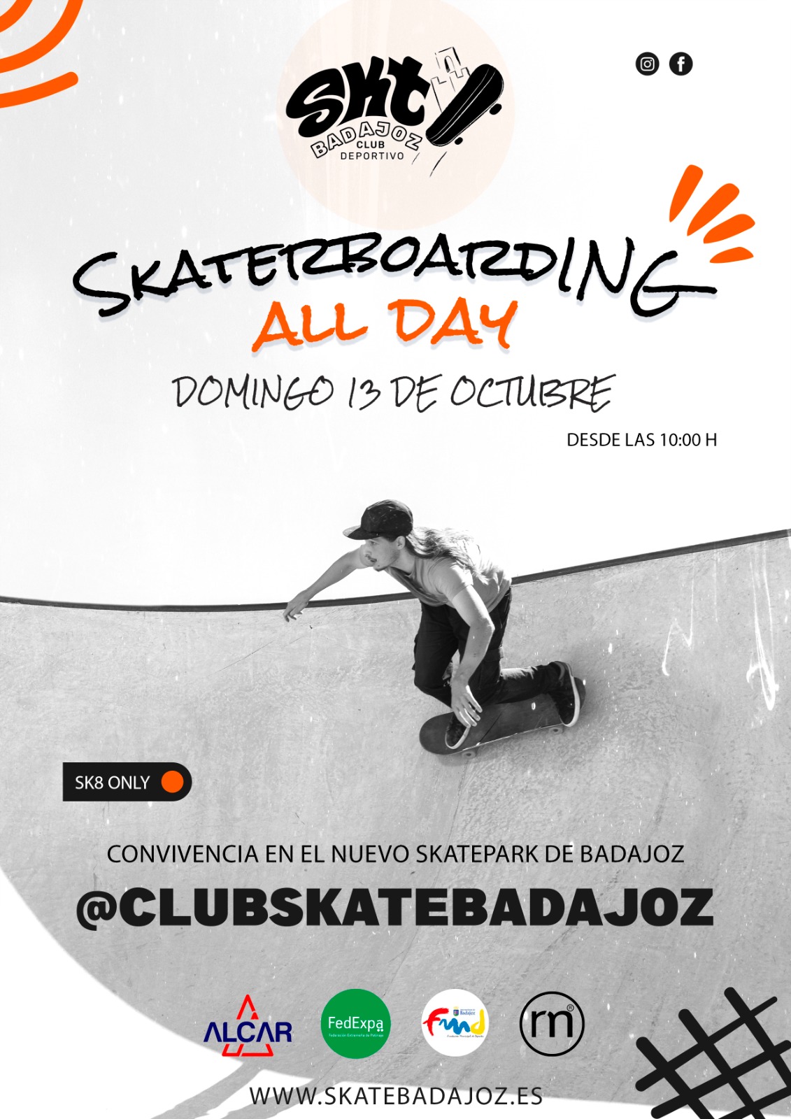 Convivencia Skater – Nuevo Skatepark de Badajoz